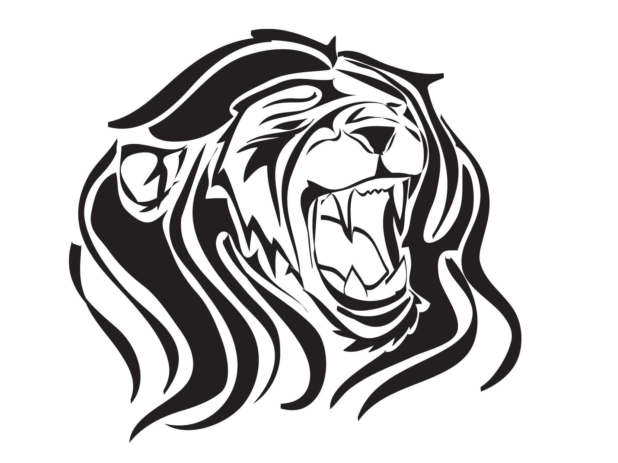 2048x1536 Hd Cute Roaring Lion Clipart Nteebdkta Library