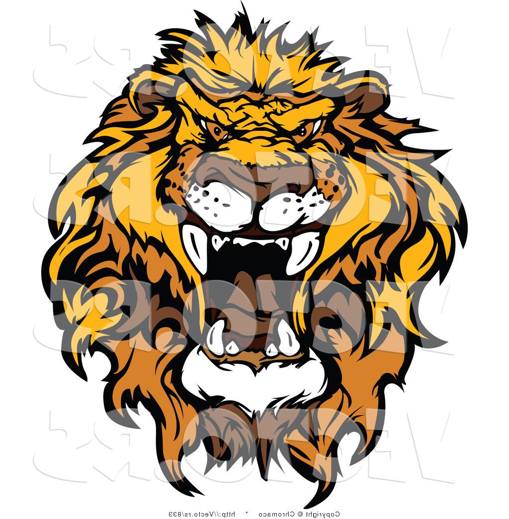 1024x1044 Hd Clipart Lion Roaring Design