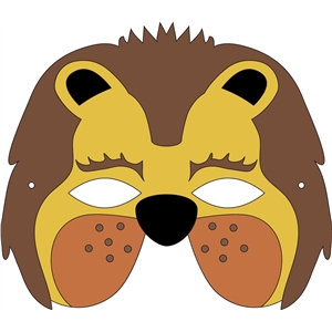 Lion Mask Clipart | Free download on ClipArtMag