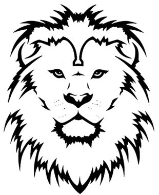 310x380 Lion Tattoo Clip Art