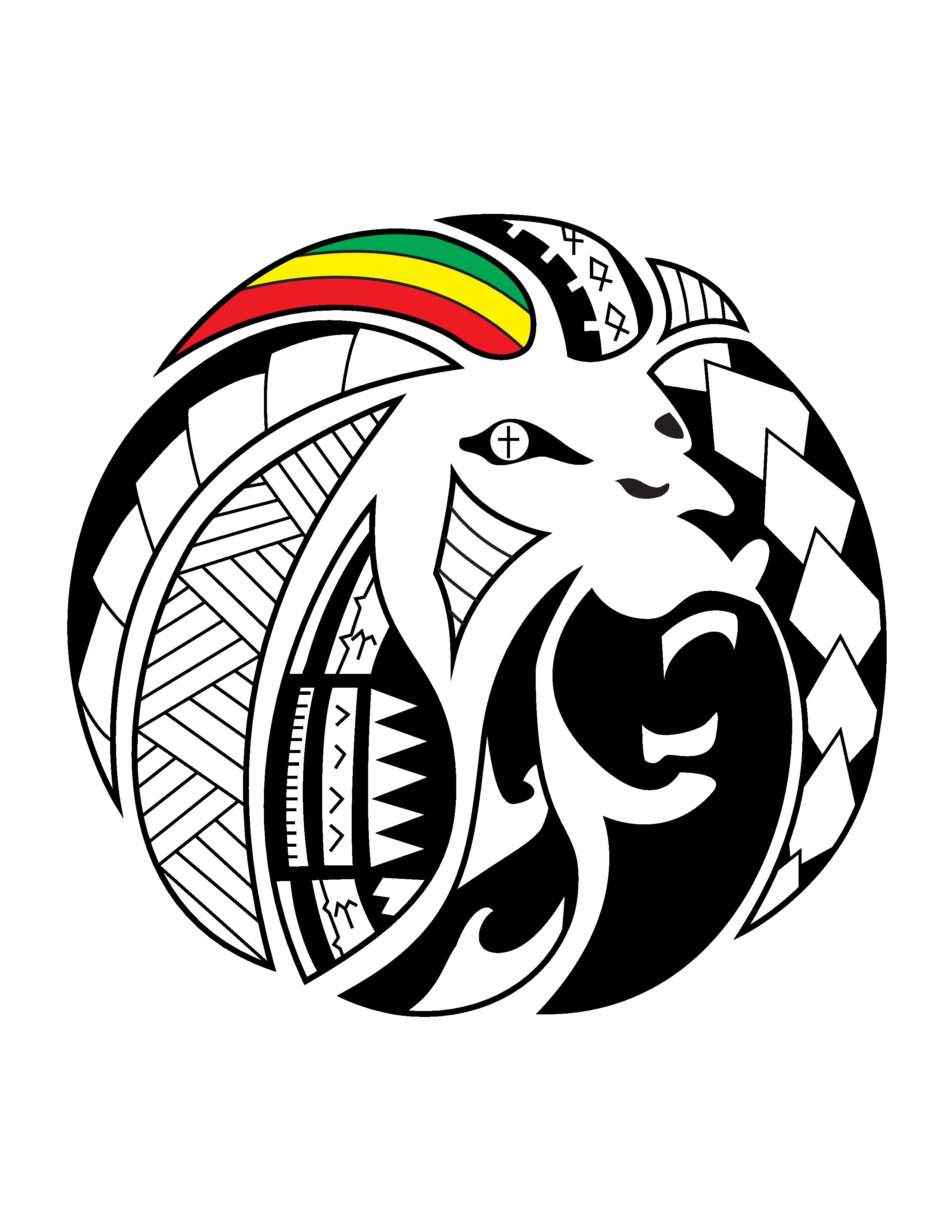 2550x3300 Clip Art Lion Of Judah Clip Art