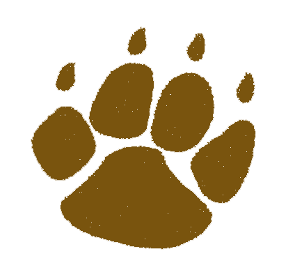 424x400 Panther Clipart Lion Paw