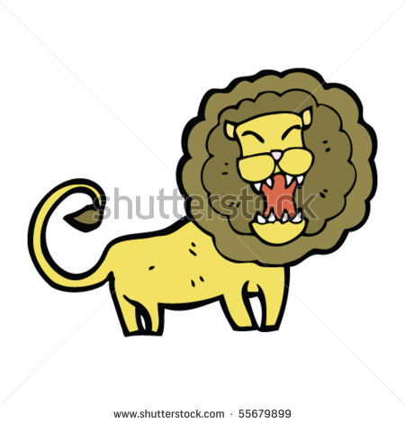 450x470 Roaring Lion Cartoon By Lineartestpilot, Via Shutterstock Clip