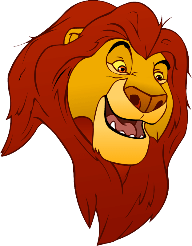 624x800 Lion Cartoon Clip Art
