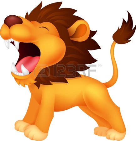 Lion Roaring Drawing | Free download on ClipArtMag