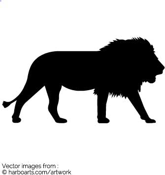 Lion Silhouette Clipart | Free download on ClipArtMag