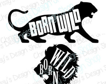 340x270 Lion Silhouette Etsy Studio