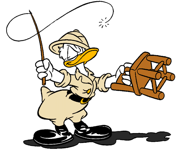 581x506 Donald Duck Clipart Safari