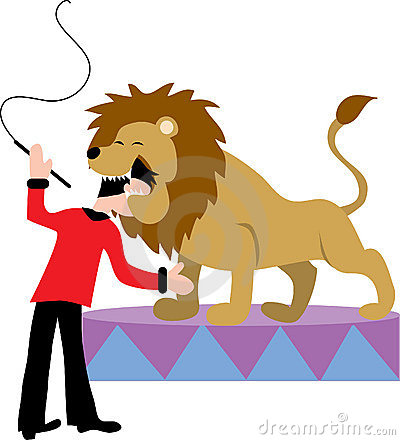 400x440 Lion Clipart Circus Lion