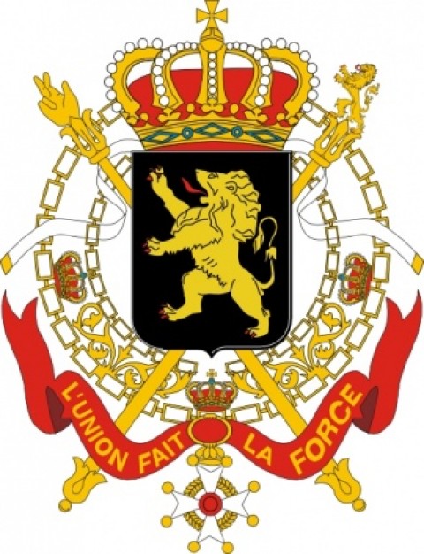 480x626 Coats Of Arms Of Belgium Government Clip Art With Lion And Crown