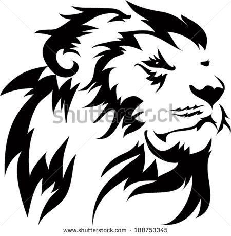450x459 13 Best Small Lion Tattoo Outline Images Tasteful