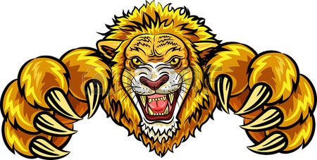 450x227 Lioness Clipart Fierce Lion