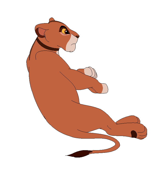 647x758 Female Lioness Clipart