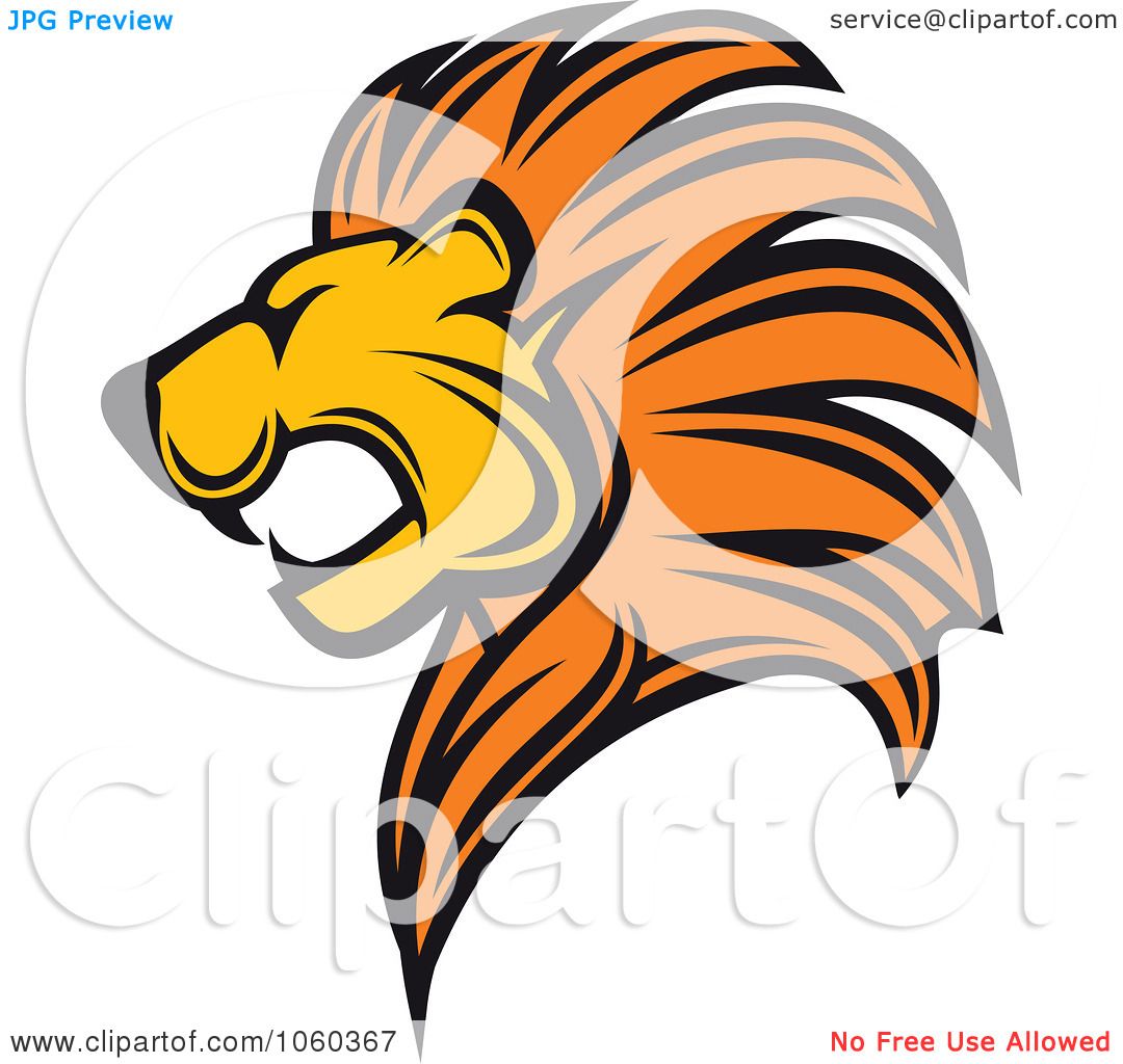 1080x1024 Royalty Free Vector Clip Art Illustration Of A Lion Logo By Vector