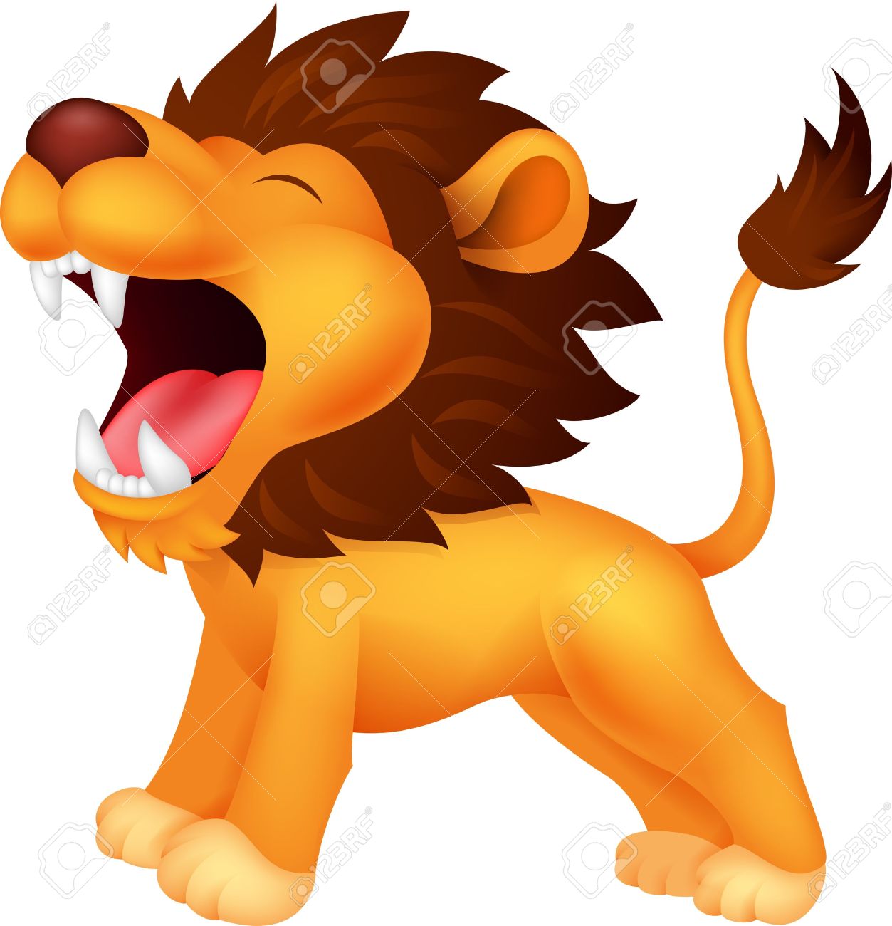 1253x1300 Cute Lions Clipart