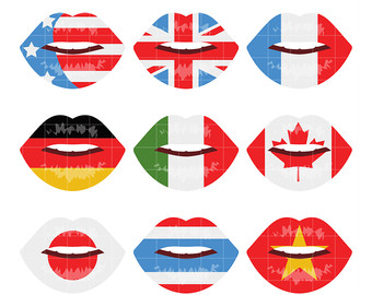 340x270 Lips Clip Art Etsy