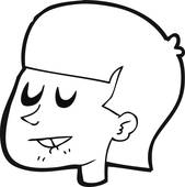 169x170 Biting Lip Clip Art