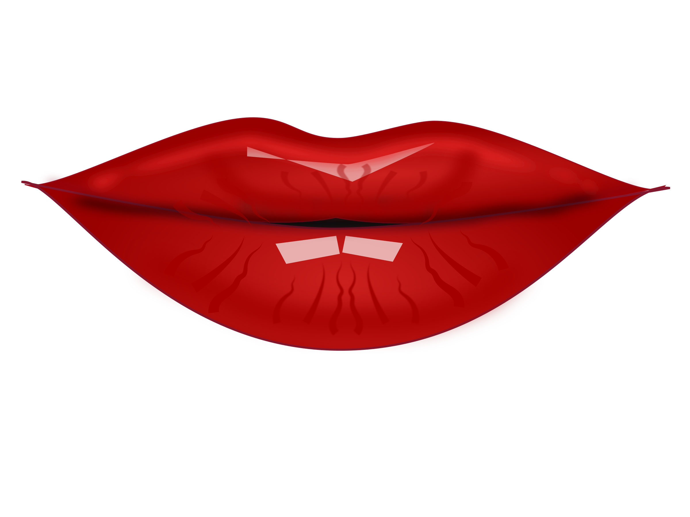 2400x1800 Clipart Lips By Netalloy