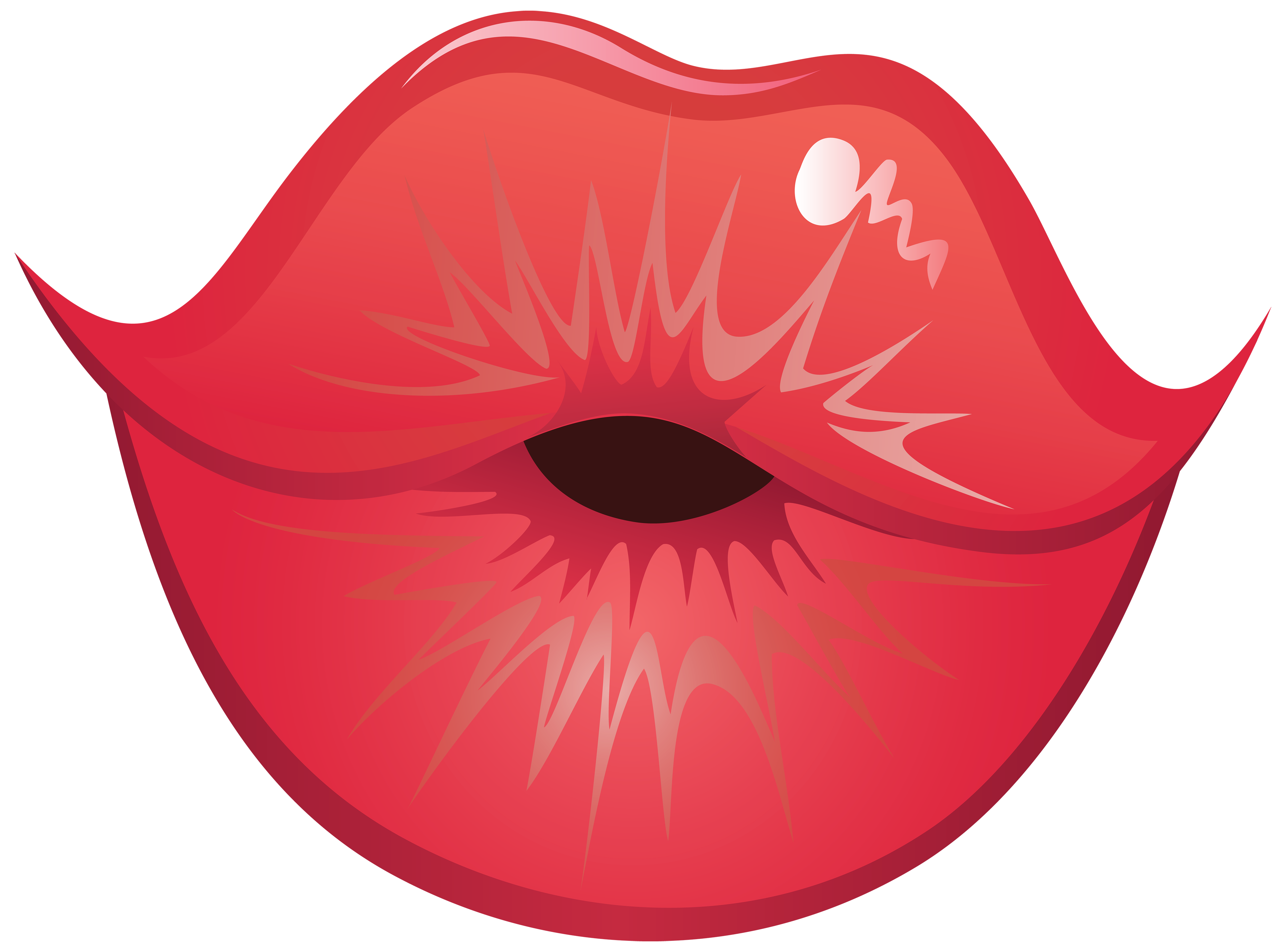 4000x2962 Lips Clipart Kissy Lip