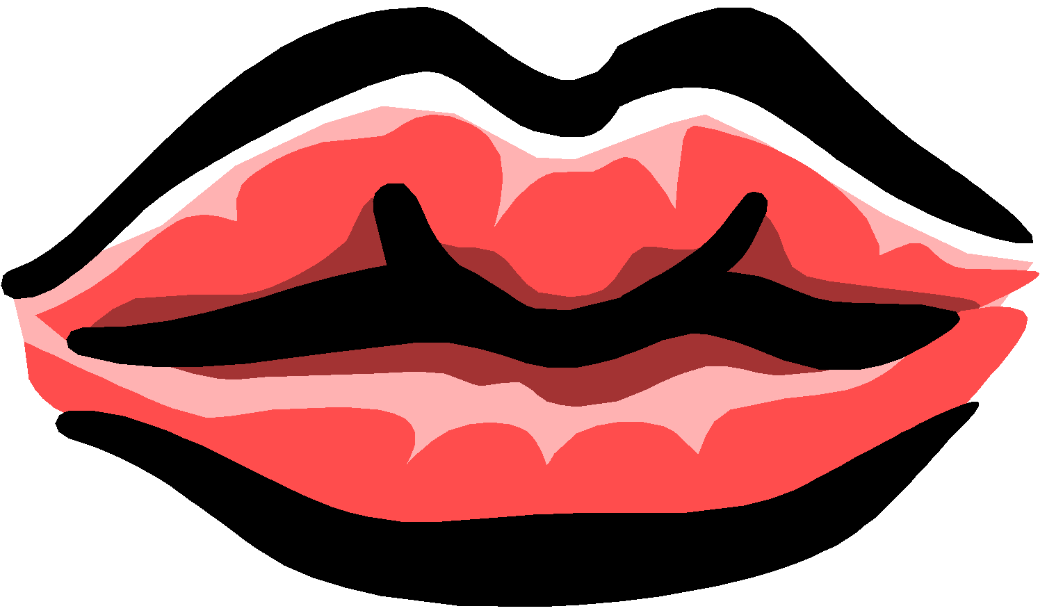 1506x882 Lips Clipart Mouth Shut