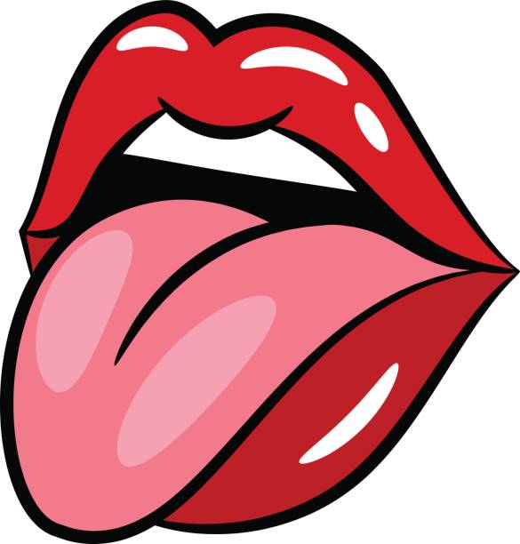 585x612 Tongue Clipart Lip