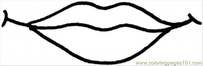 650x213 Lips Black And White Clipart Black And White