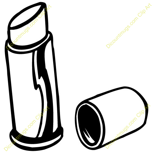 500x500 Lipstick Clipart Black And White