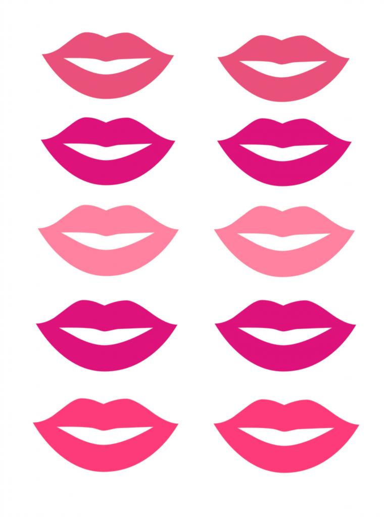 768x1024 Lips Clipart Prop