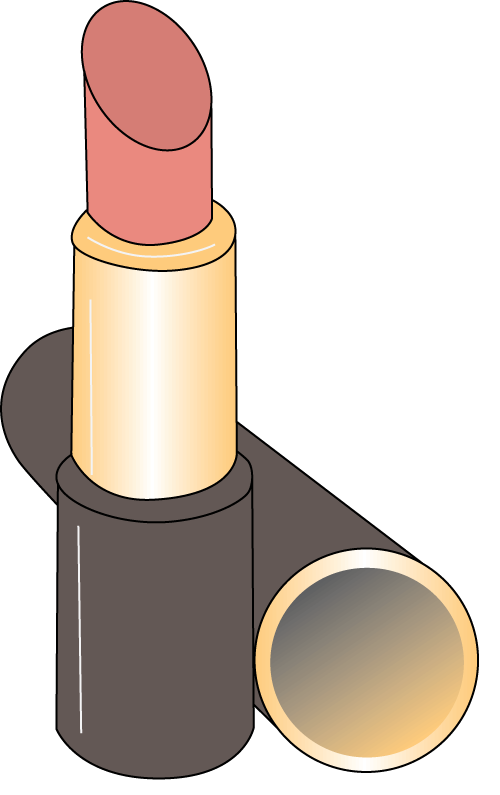 500x795 Lipstick Clipart Kid
