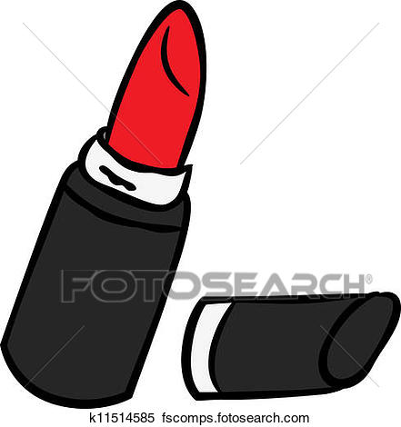 441x470 Clipart Of Lipstick Doodle K11514585