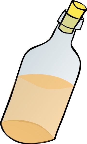 360x597 Bottle Clip Art Free Vector In Open Office Drawing Svg ( Svg