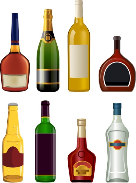 446x600 Liquor Clipart Wine Bottle Outline