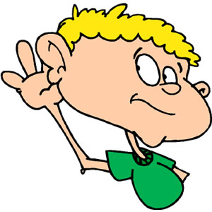 300x300 Ear Clip Art Black And White Clipart Panda