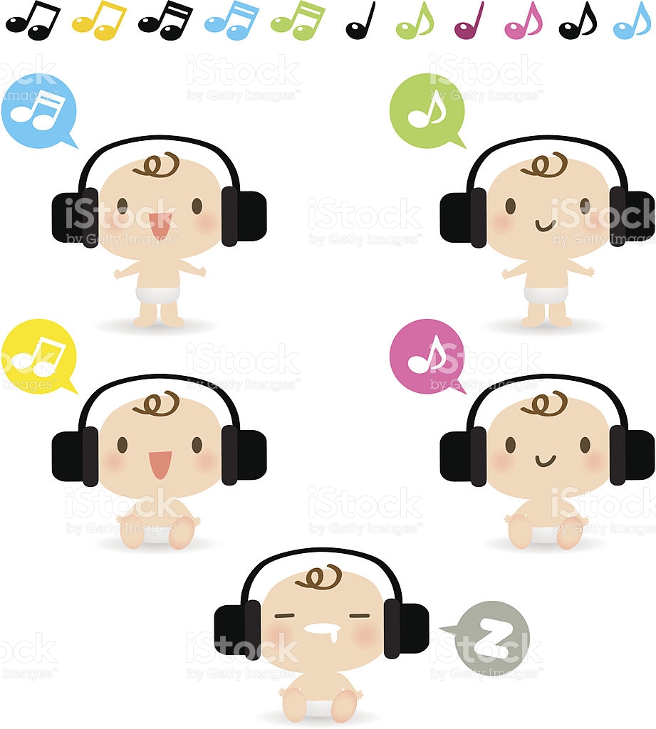 921x1024 Baby Music Clipart