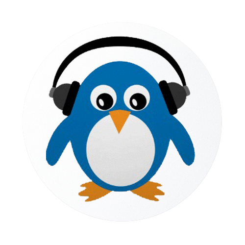 500x500 Music Clipart Penguin