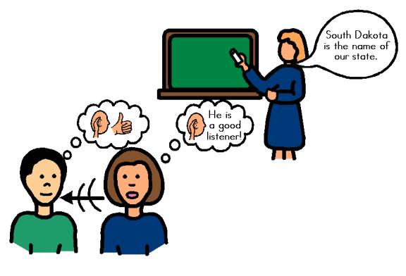 576x392 Not Listening To The Teacher Clipart