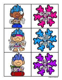 236x304 Trolls Themed Literacy Centers Sight Word And Word Family Games