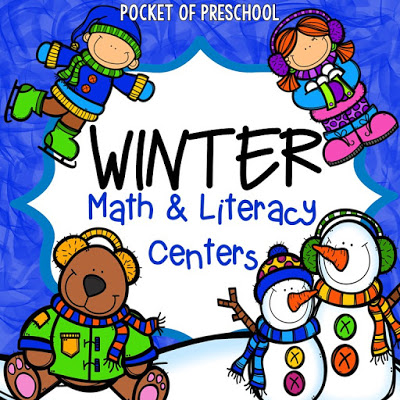 400x400 Winter Themed Activities And Centers (Snowman