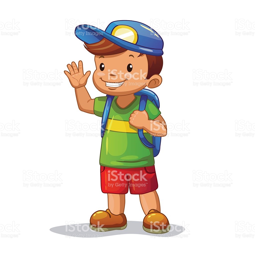 1024x1024 Hello! Clipart Little Boy
