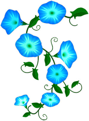 300x407 Flowers Clip Art Border