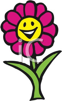 217x350 Royalty Free Clip Art Image Smiling Little Daisy