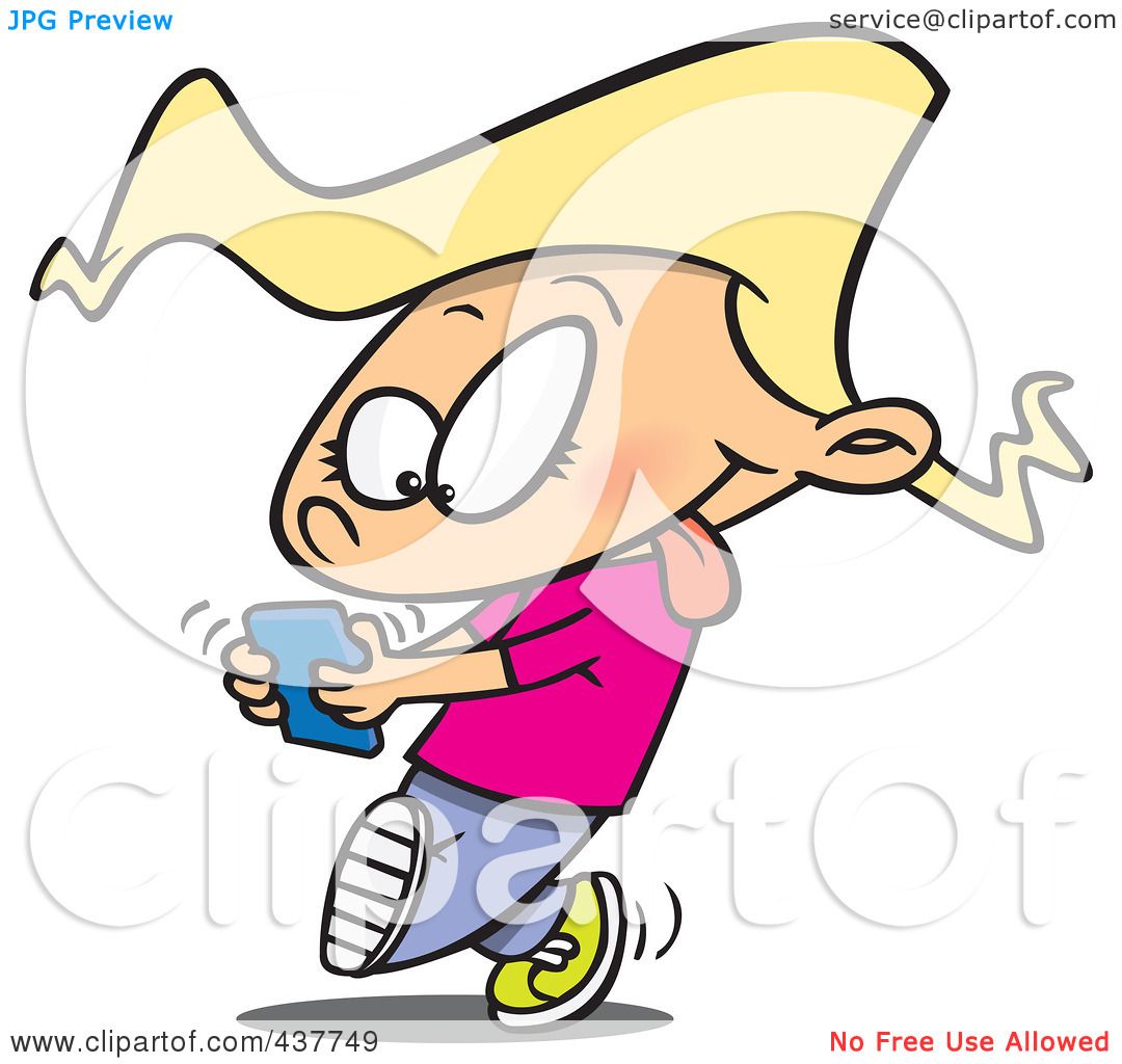 1080x1024 Royalty Free (Rf) Clip Art Illustration Of A Cartoon Little Girl