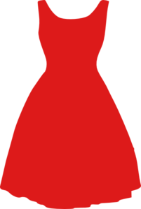201x299 Red Dress Clip Art