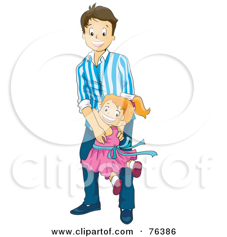 450x470 Little Girl Clipart Daddy