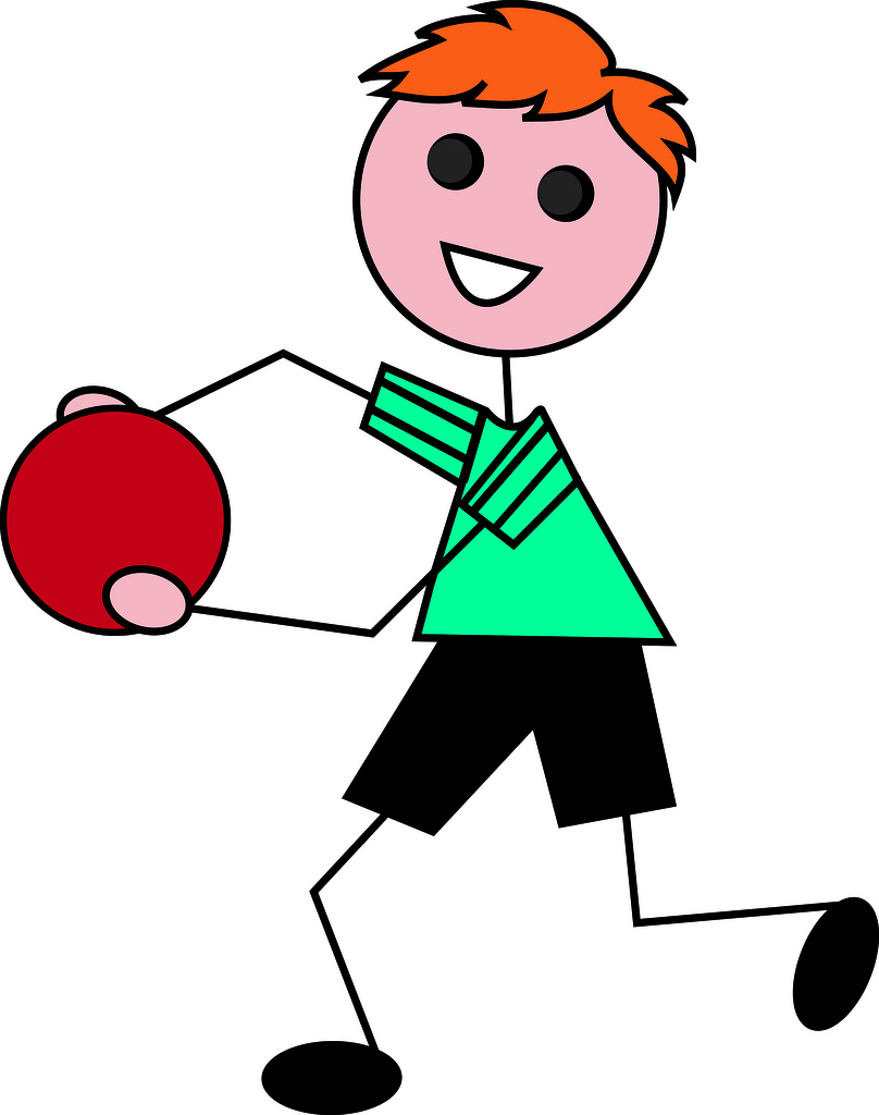 808x1024 Clip Art Illustration Of A Cartoon Little Red Haired Boy Playing