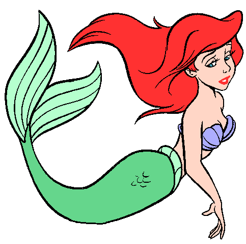 Little Mermaid Clipart