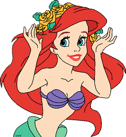 500x543 Mermaid Clipart Face