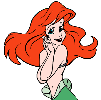 348x345 Mermaid Clipart Little Mermaid Character
