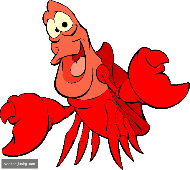 645x576 Sebastian Little Mermaid Clipart