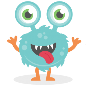 300x300 Big Eyed Monster Svg Cutting File Monster Svg Cut Files